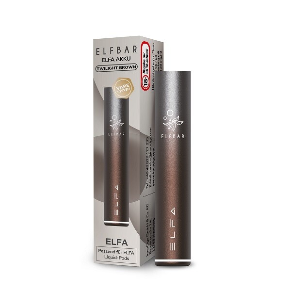 Elfbar - Elfa Akku 500 mAh - Braun-Silber