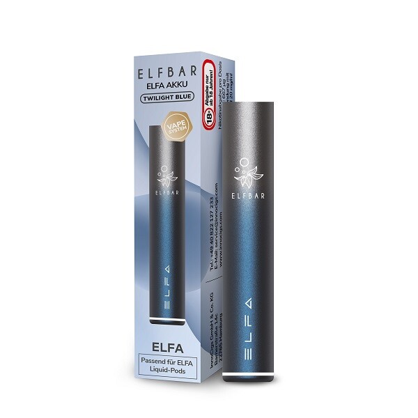 Elfbar - Elfa Akku 500 mAh - Blau-Silber