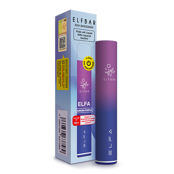 Elfbar - Elfa Akku 500 mAh - Aurora-Lila