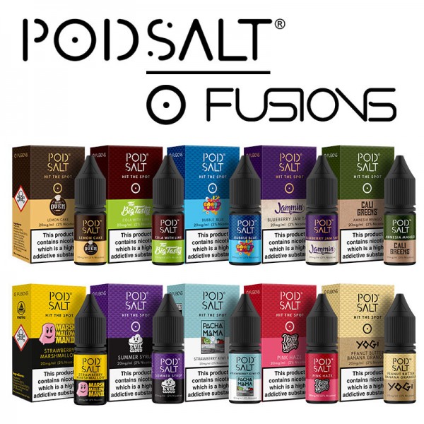 Pod Salt - Fusion - Nikotinsalz Liquid 10ml - 11mg/ml