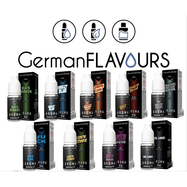 GermanFLAVOURS - Black -Aroma 10ml