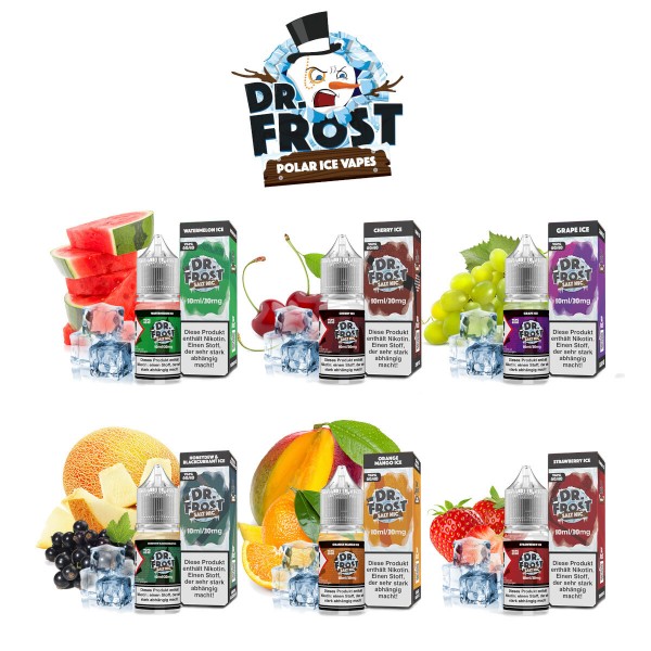 Dr. Frost - Polar Ice Vapes - Nikotinsalz Liquid 10mg/ml