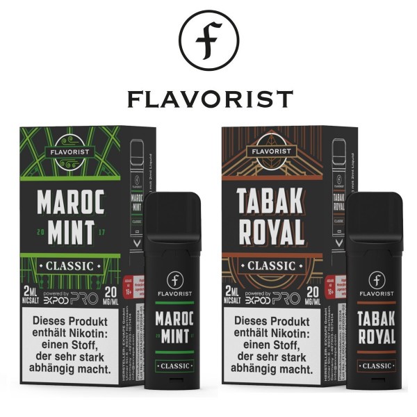 Flavorist - Prefilled Pod - 20 mg/ml