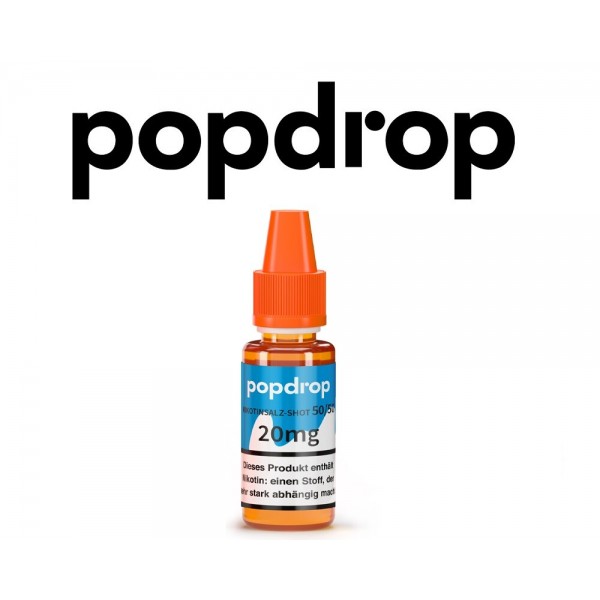 Popdrop 10ml Nikotinsalz-Shot 50/50 20mg/ml