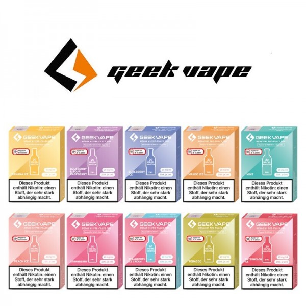 GeekVape - Wenax M1 Prefill Pod 20 mg/ml (2 Stück pro Packung)