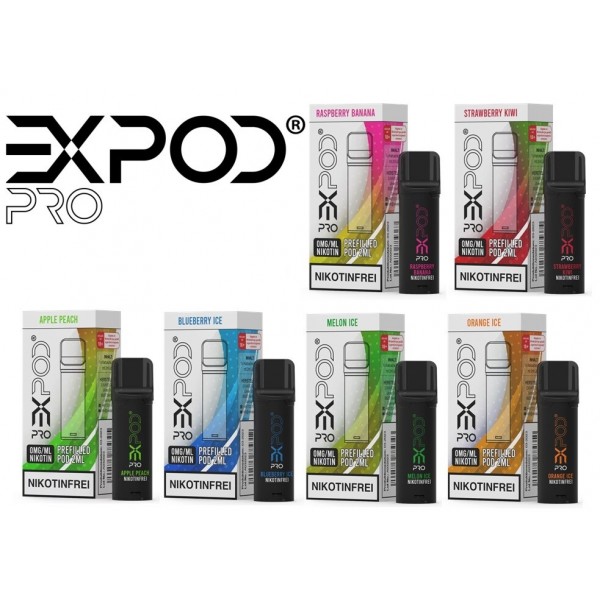 EXPOD Pro - Prefilled Pod - 0 mg/ml