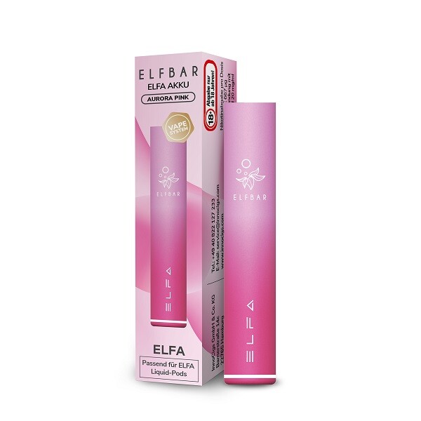 Elfbar - Elfa Akku 500 mAh - Aurora-Pink