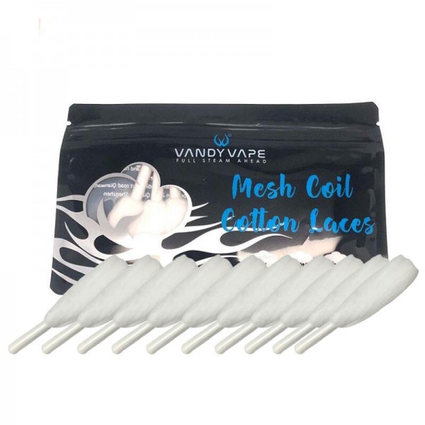 Vandy Vape Mesh Coil Cotton Laces 10 Stück