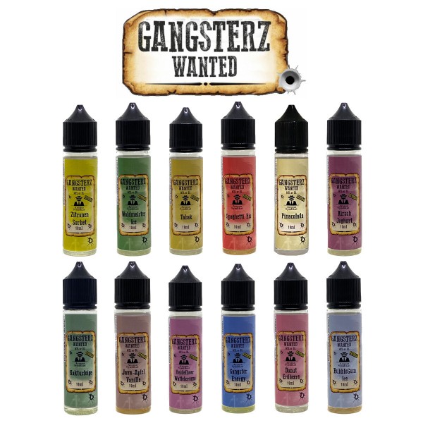 Gangsterz Wanted - Longfill Aroma 10ml