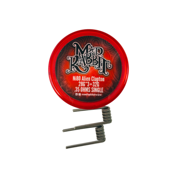 Mad Rabbit Ni80 Alien Clapton Coil (2 Stück pro Packung)