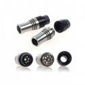 510er Drip Tip Edelstahl / Delrin