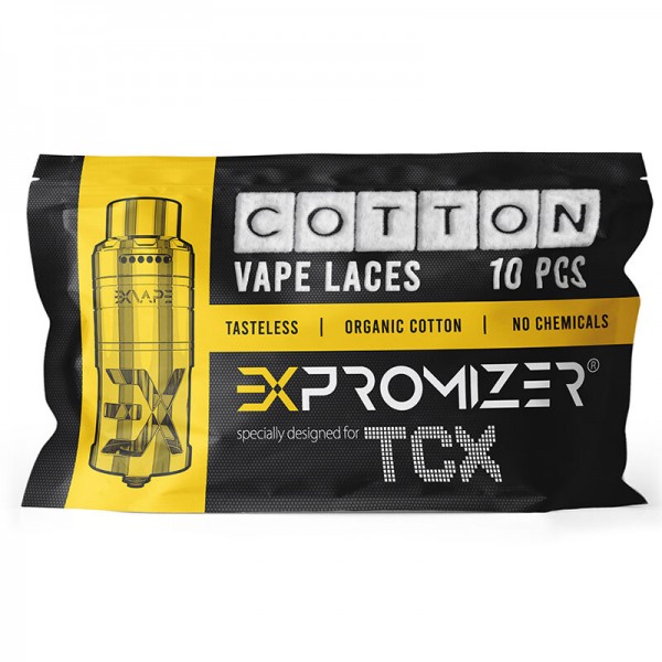 Expromizer TCX - Cotton Laces Watte (10 Stück pro Packung)