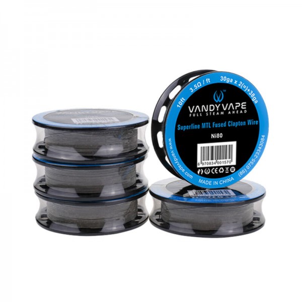 Vandy Vape Superfine MTL Clapton Wire - Wickeldraht 3 Meter