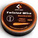 GeekVape Twisted Wickeldraht Kanthal A1 26 GA + Ribbon- 5m