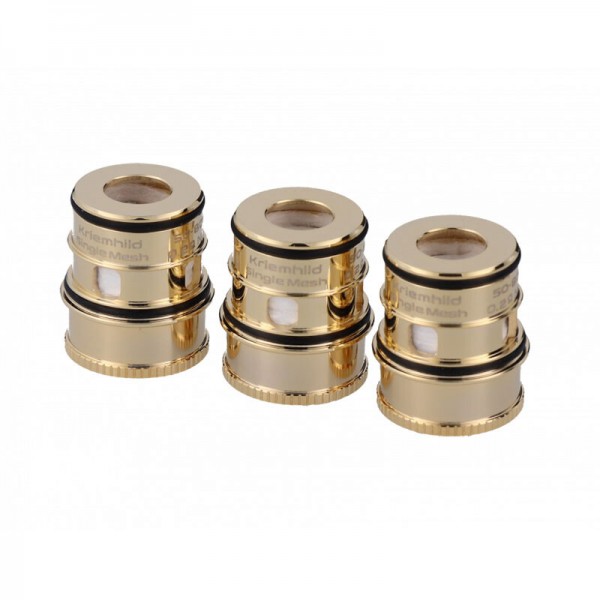 Vapefly Kriemhild Single Mesh 0,2 Ohm Head gold (3 Stück pro Packung)