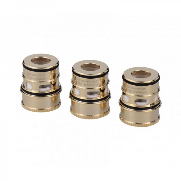 Vapefly Kriemhild Triple Mesh 0,15 Ohm Head gold (3 Stück pro Packung)