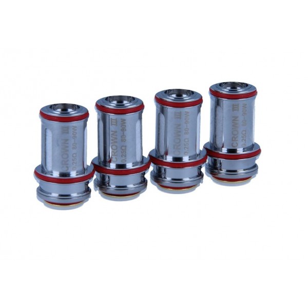 Uwell Crown 3 Parallel SUS316 Heads 0,25 Ohm (4 Stück pro Packung)