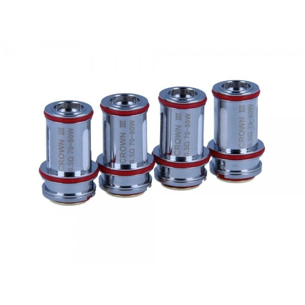 Uwell Crown 3 Parallel SUS316 Heads 0,5 Ohm (4 Stück pro Packung)